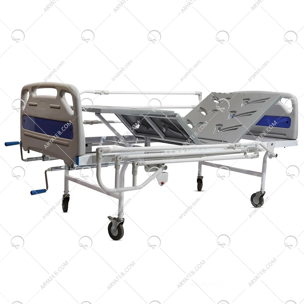 تخت بیمارستانی سه شکن برقی کف ABS