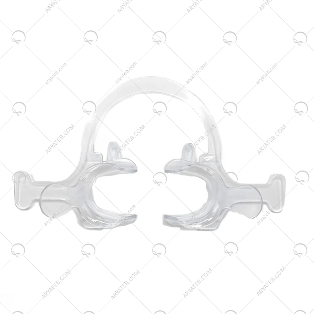 دهان بازکن دو طرفه شفاف دسته دار Type C