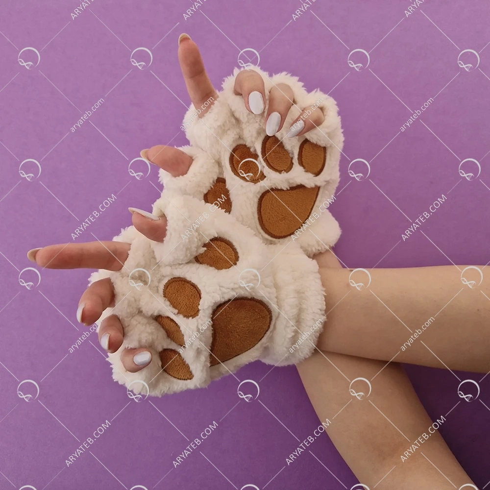 دستکش تدی حرارتی فانتزی