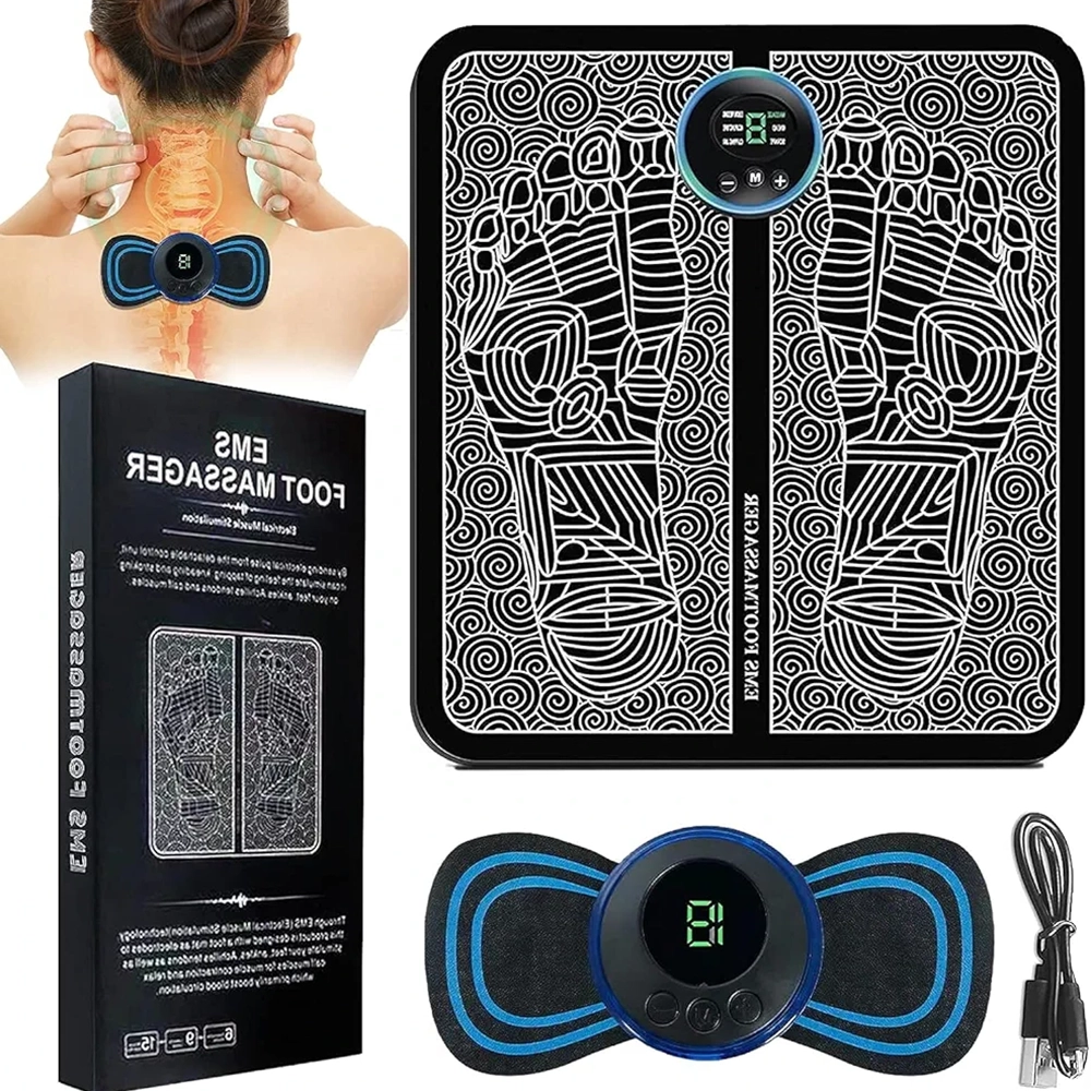 طرز استفاده از ems foot massager