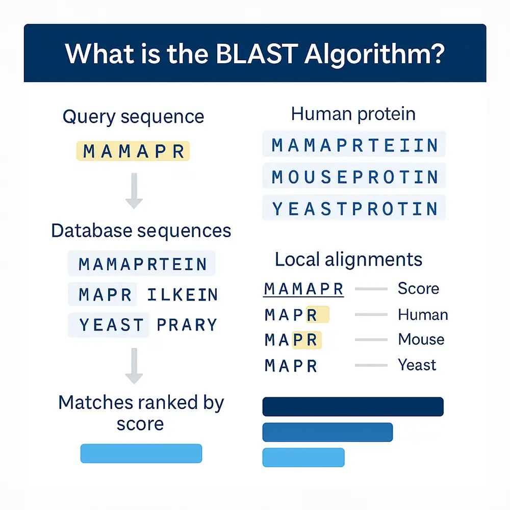 الگوریتم blast
